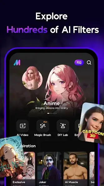 تحميل برنامج ميرور AI Mirror مهكر Apk للاندرويد 2026 أخر إصدار مجانا