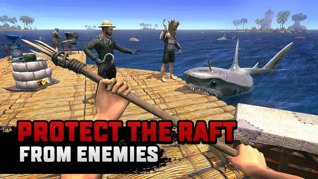تحميل لعبة Raft Survival: Multiplayer مهكرة Apk للاندرويد 2026 أخر إصدار مجانا