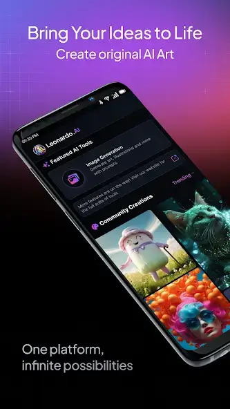 تحميل تطبيق Leonardo.Ai مهكر Apk للاندرويد 2026 أخر إصدار مجانا