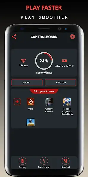 تحميل تطبيق Game Booster Fire GFX- Fix Lag مهكر Apk للاندرويد 2026 أخر إصدار مجانا