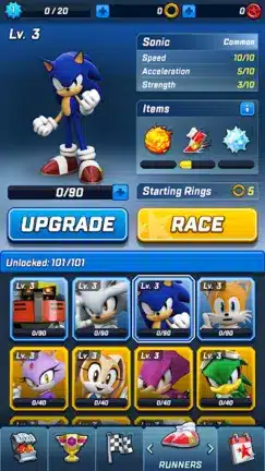 تحميل لعبة Sonic Forces مهكرة Apk للاندرويد 2026 أخر إصدار مجانا