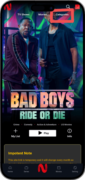 تحميل تطبيق Netflix Mirror مهكر Apk للاندرويد 2026 أخر إصدار مجانا