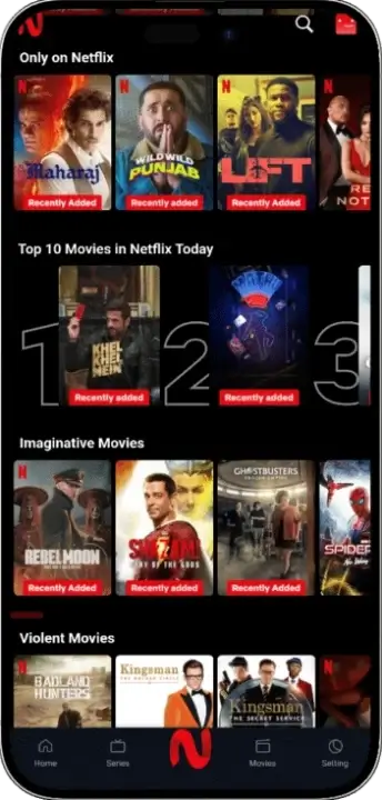 تحميل تطبيق Netflix Mirror مهكر Apk للاندرويد 2026 أخر إصدار مجانا