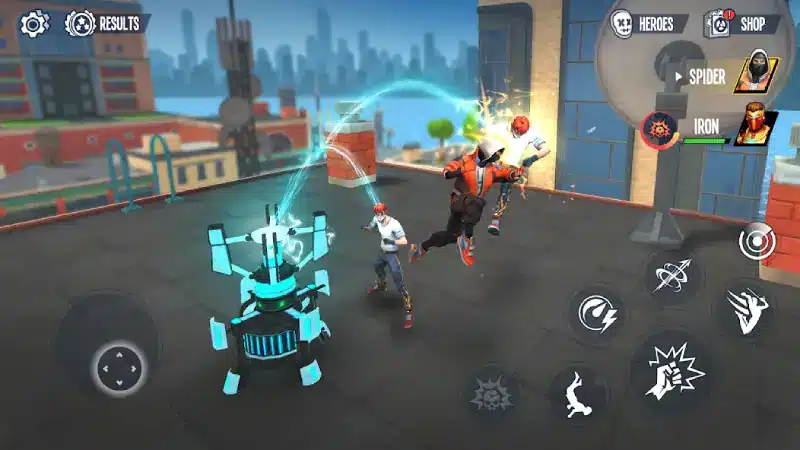 تحميل لعبة Spider Fighter 3 مهكرة Apk للاندرويد 2026 أخر إصدار مجانا