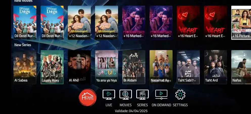 تحميل تطبيق HOME TV مهكر Apk لمشاهدة القنوات والأفلام والمسلسلات للاندرويد 2026 أخر إصدار مجانا