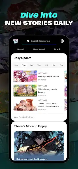 تحميل تطبيق WebNovel مهكر Apk للاندرويد 2026 أخر إصدار مجانا