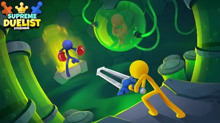 تحميل لعبة Supreme Duelist Stickman مهكرة Apk للاندرويد 2026 أخر إصدار مجانا