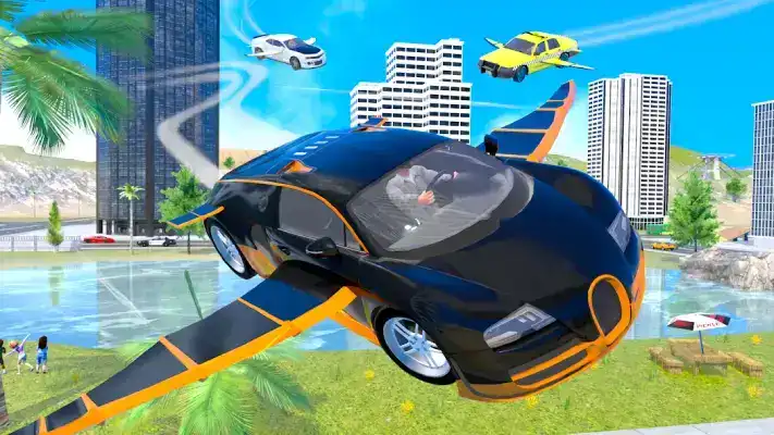 تحميل لعبة Flying Car Simulator مهكرة Apk للاندرويد 2026 أخر إصدار مجانا