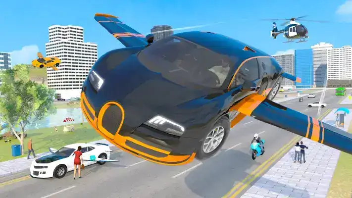 تحميل لعبة Flying Car Simulator مهكرة Apk للاندرويد 2026 أخر إصدار مجانا