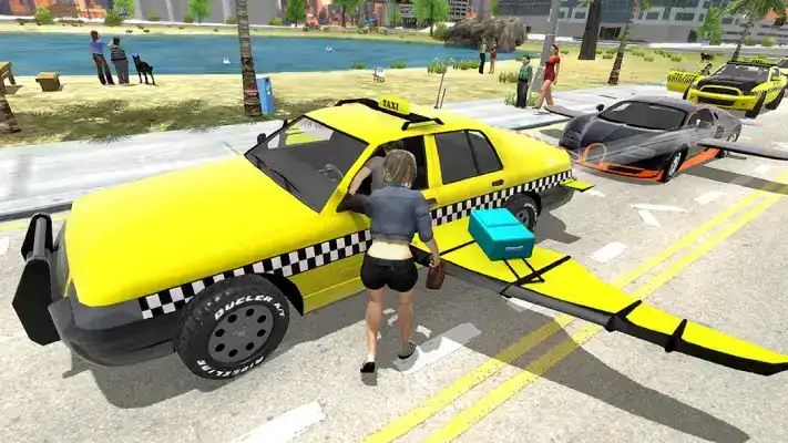 تحميل لعبة Flying Car Simulator مهكرة Apk للاندرويد 2026 أخر إصدار مجانا
