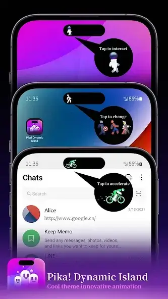 تحميل تطبيق Pika Dynamic Island مهكر Apk للاندرويد 2026 أخر إصدار مجانا