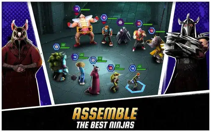 تحميل لعبة Ninja Turtles Legends مهكرة Apk للاندرويد 2026 أخر إصدار مجانا