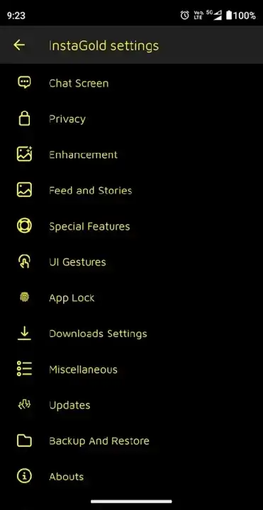 تحميل انستا جولد الذهبي Insta Gold مهكر Apk للاندرويد 2026 أخر إصدار مجانا