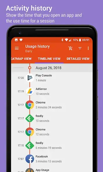 تحميل تطبيق App Usage مهكر Apk للاندرويد 2026 أخر إصدار مجانا