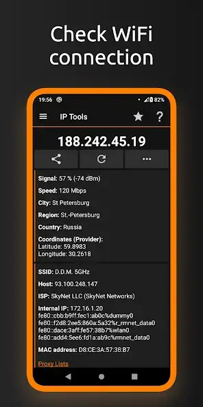 تحميل برنامج IP Tools WiFi Analyzer مهكر Apk للاندرويد 2026 أخر إصدار مجانا