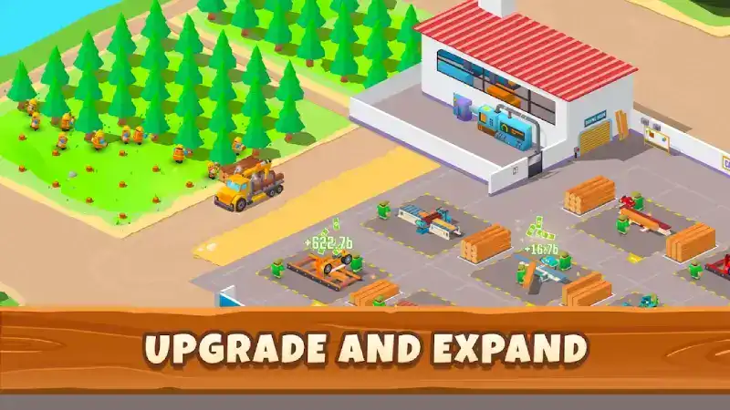تحميل لعبة Idle Lumber Empire مهكرة Apk للاندرويد 2026 أخر إصدار مجانا