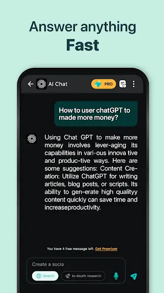 تنزيل برنامج Chat GPT Pro مهكر Apk للاندرويد 2026 أخر إصدار مجانا