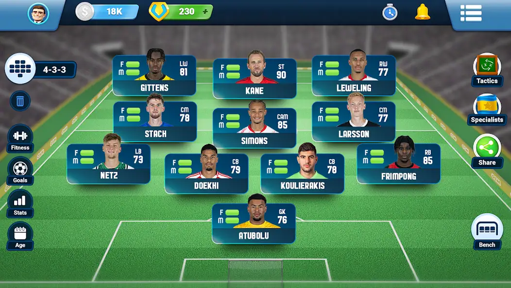 تحميل لعبة المدرب الأفضل OSM مهكرة Apk للاندرويد 2026 أخر إصدار مجانا