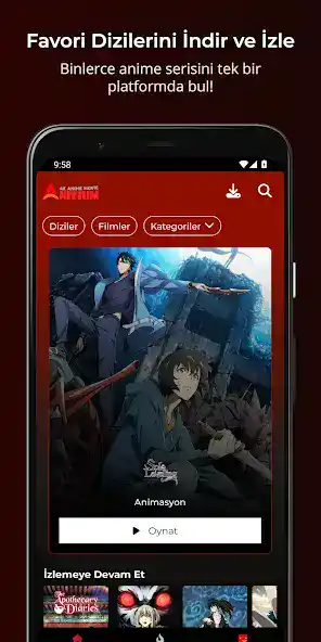 تحميل تطبيق Anizium مهكر Apk لمشاهدة الأنمي للاندرويد 2026 أخر إصدار مجانا