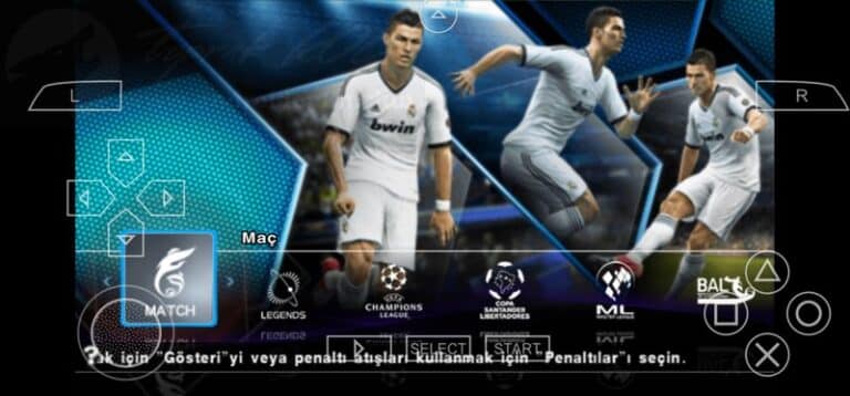 تحميل لعبة بيس Pro Evolution Soccer 2013 مهكرة Apk للاندرويد أخر إصدار مجانا