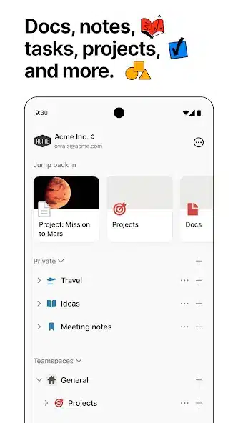 تحميل تطبيق نوشن Notion Apk بالعربي مهكر لتدوين الملاحظات للاندرويد 2026 أخر إصدار مجانا
