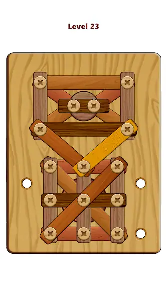 تحميل لعبة Wood Nuts & Bolts Puzzle مهكرة Apk للاندررويد 2026 اخر إصدار مجانا