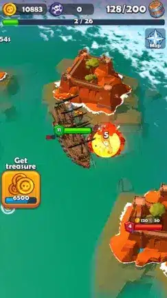 تحميل لعبة Pirate Raid مهكرة Apk للاندرويد 2026 أخر إصدار مجانا