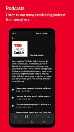 تحميل تطبيق تيد TED مهكر Apk للاندرويد 2026 أخر إصدار مجانا