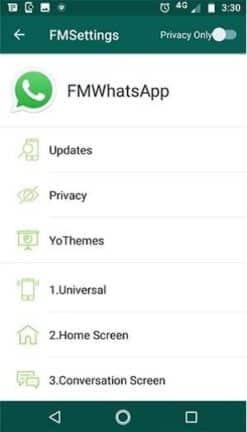 تحميل تطبيق FM WhatsApp مهكر Apk للاندرويد 2026 اخر تحديث مجانا