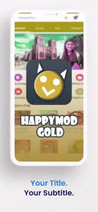 تحميل هابى مود الذهبي HappyMod Gold مهكر Apk للاندرويد 2026 أخر إصدار مجانا