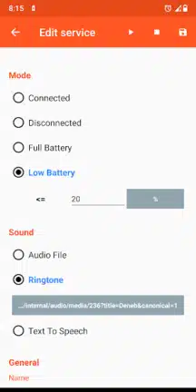 تحميل تطبيق Battery Sound Notification مهكر Apk للاندرويد 2026 أخر إصدار مجانا
