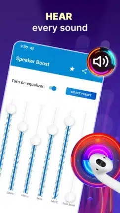 تحميل تطبيق مكبر الصوت Speaker Booster مهكر Apk للاندرويد 2026 أخر إصدار مجانا