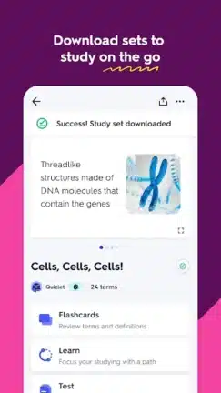 تحميل تطبيق Quizlet Premium مهكر Apk للاندرويد 2026 أخر إصدار مجانا