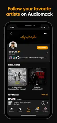 تحميل تطبيق Audiomack مهكر Apk للاندرويد 2026 أخر إصدار مجانا