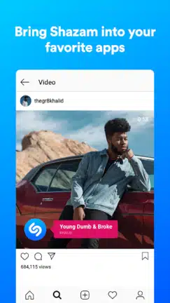 تنزيل برنامج شازام Shazam مهكر Apk للاندرويد 2026 أخر إصدار مجانا