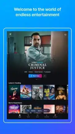 تحميل تطبيق هوت ستار JioHotstar مهكر Apk للاندرويد 2026 أخر إصدار مجانا