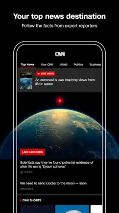 تحميل تطبيق سي إن إن الإخبارية CNN News مهكر Apk للاندرويد 2026 أخر إصدار مجانا