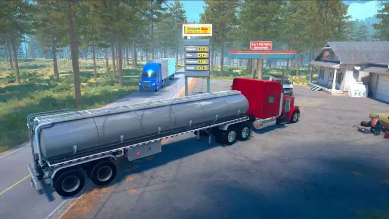 تحميل لعبة Truck Simulator USA مهكرة Apk للاندرويد 2026 أخر إصدار مجانا