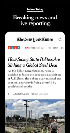 تحميل تطبيق The New York Times مهكر Apk للاندرويد 2026 أخر إصدار مجانا