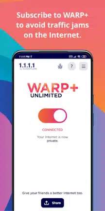 تحميل برنامج Vpn DNS 1.1.1.1 مهكر Apk للاندرويد 2026 أخر إصدار مجانا