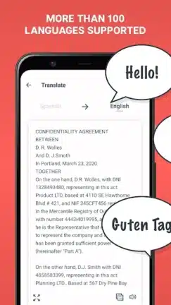 تحميل تطبيق Scan & Translate مهكر Apk للاندرويد 2026 أخر إصدار مجانا