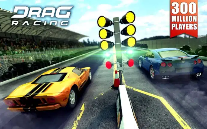 تحميل لعبة Drag Racing مهكرة Apk للاندرويد 2026 أخر إصدار مجانا