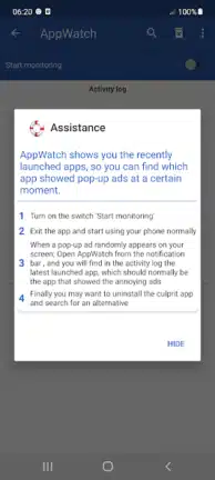 تنزيل تطبيق Appwatch مهكر Apk لإزالة الإعلانات للاندرويد 2026 أخر إصدار مجانا