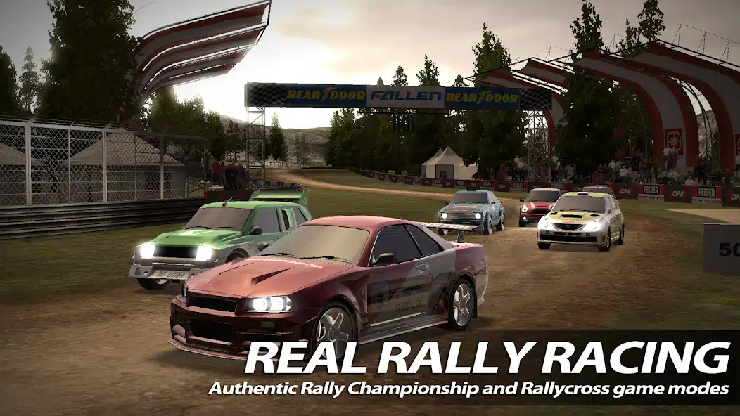 تحميل لعبة Rush Rally 2 مهكرة Apk للاندرويد 2026 أخر إصدار مجانا