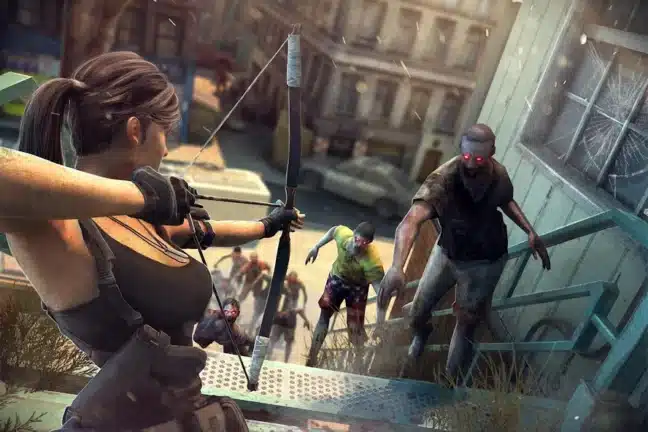 تحميل لعبة حرب الزومبي Zombie Frontier 3 مهكرة Apk للاندرويد 2026 أخر إصدار مجانا