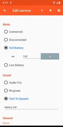 تحميل تطبيق Battery Sound Notification مهكر Apk للاندرويد 2026 أخر إصدار مجانا