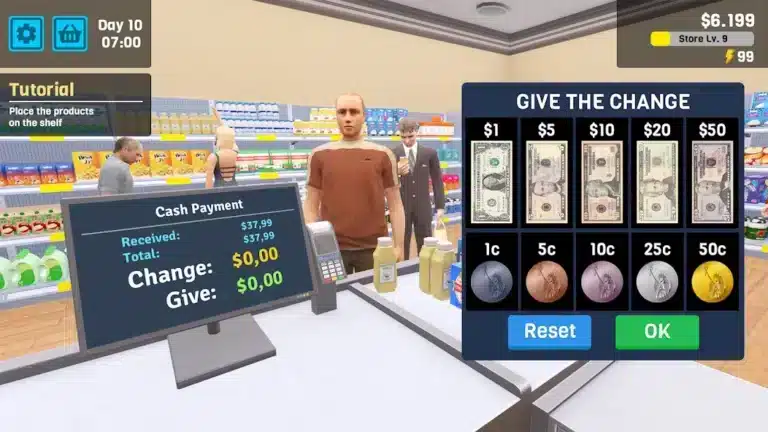 تحميل محاكي السوبر ماركت Supermarket Simulator مهكرة Apk للاندرويد 2026 أخر إصدار مجانا