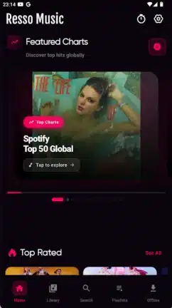 تحميل تطبيق Resso Music مهكر Apk للاندرويد 2026 أخر إصدار مجانا