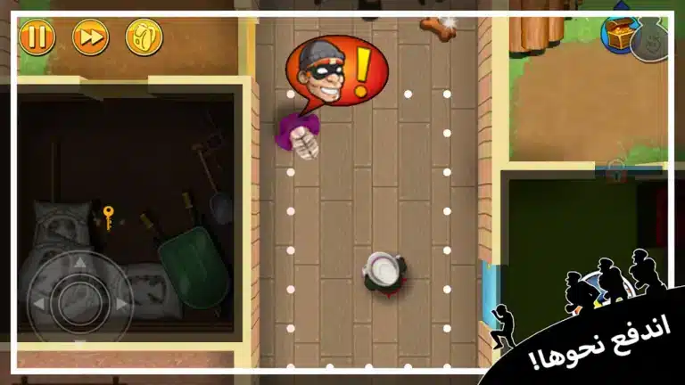 تحميل لعبة الحرامي بوب 1 Robbery Bob مهكرة Apk للاندرويد 2026 أخر إصدار مجانا