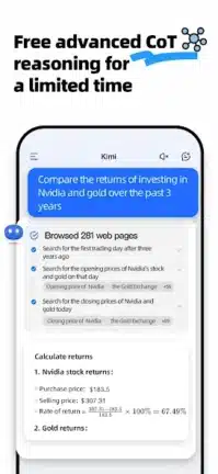 تحميل تطبيق kimi Ai مهكر Apk للاندرويد 2026 أخر إصدار مجانا